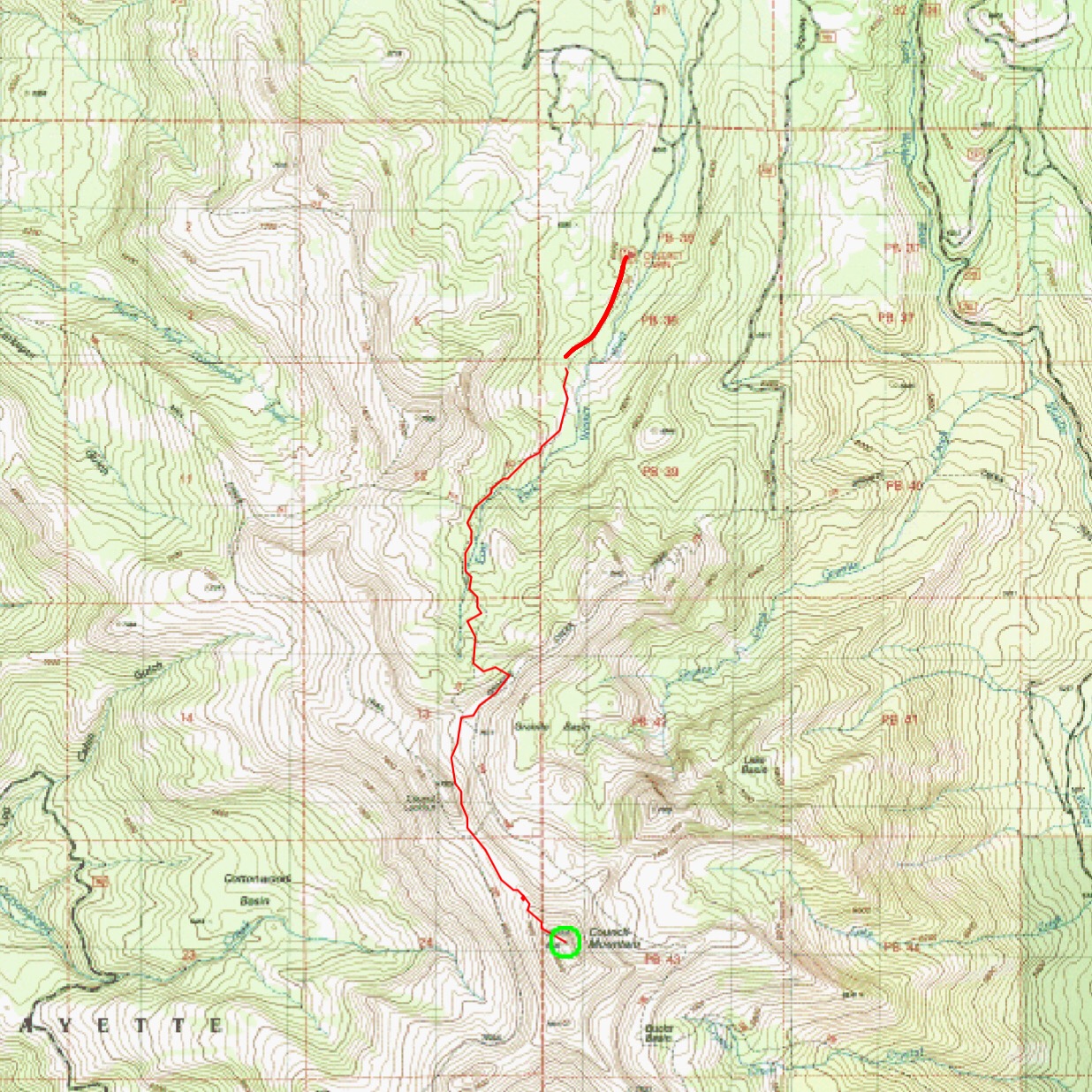 Map of the Nine Peaks  The Scribers' Council