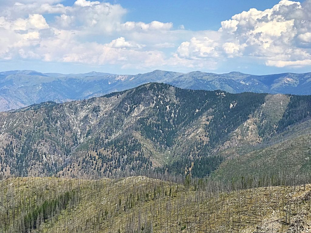 Rattlesnake Peak viewed from Pilot Peak.