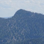 Mount Heinous. The Southwest Ridge is on the left. John Platt Photo