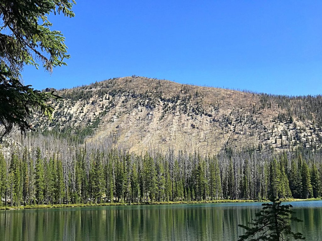 Langer Peak from Langer Lake.