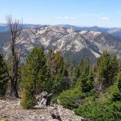 Marble Mountain from Center Mountain. Dave Pahlas Photo