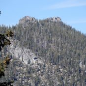 Peak 8401 viewed from near Cougar Saddle. John Platt Photo