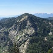 Marshall Fin viewed from Marshall Mountain.