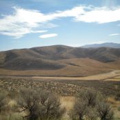 Peak 5964 (dead center) as viewed from the northwest. Livingston Douglas Photo