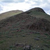 The upper section of the South Ridge of Peak 5764. Livingston Douglas Photo