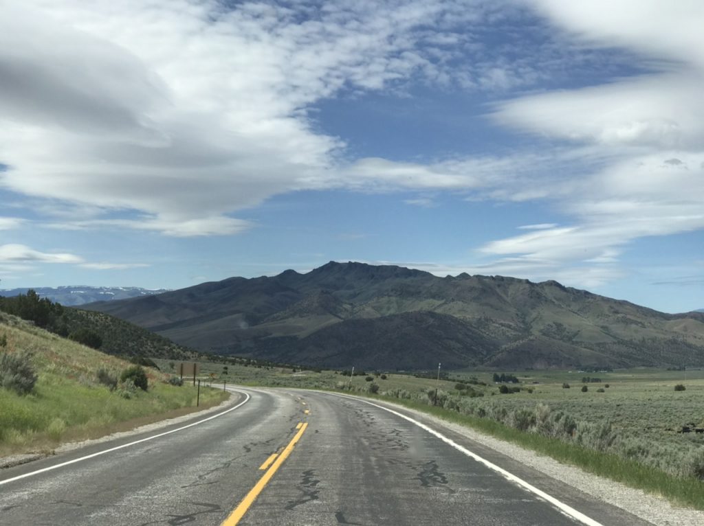 The northern end of the Jim Sage Mountains.