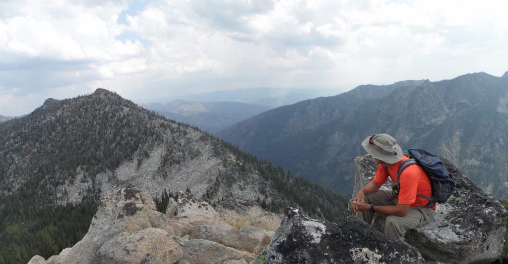 Looking from Ho Peak to Hum #3. John Platt Photo