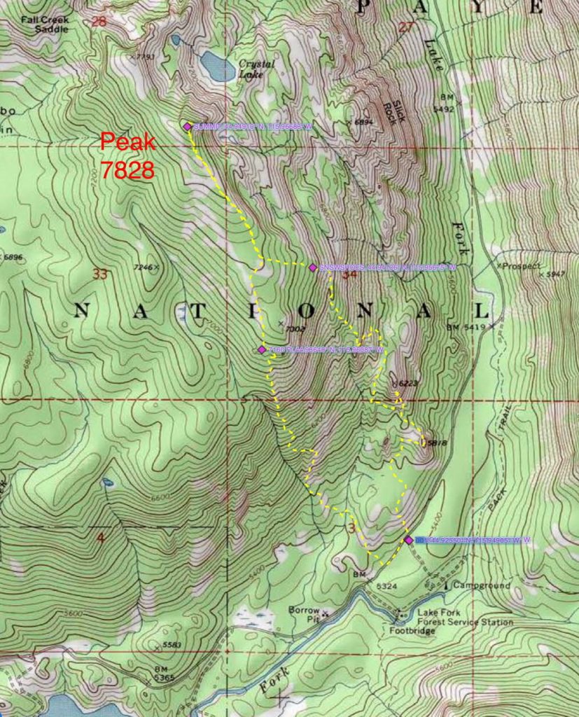 John Platt’s 2015 GPS track.