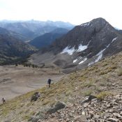 Mallory Peak from the slopes of Murdock Peak. John Platt Photo