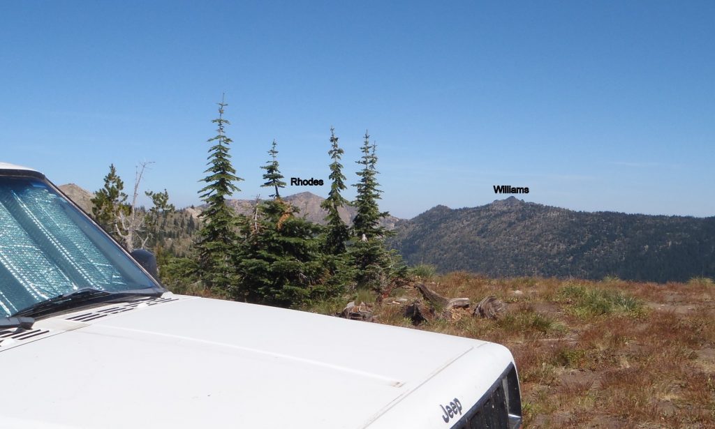 View from the top of Blacklead Mountain where I parked the jeep at the trailhead. Round trip took just under 8 hours. Terri Rowe Photo 