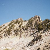 Blacknose Mountain from Queens Pass.