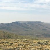 Boyer Gulch Peak viewed from Middleman Peak.