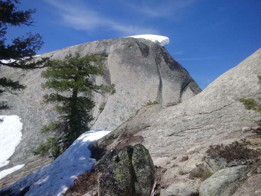 The summit block. Brett Sergenian Photo