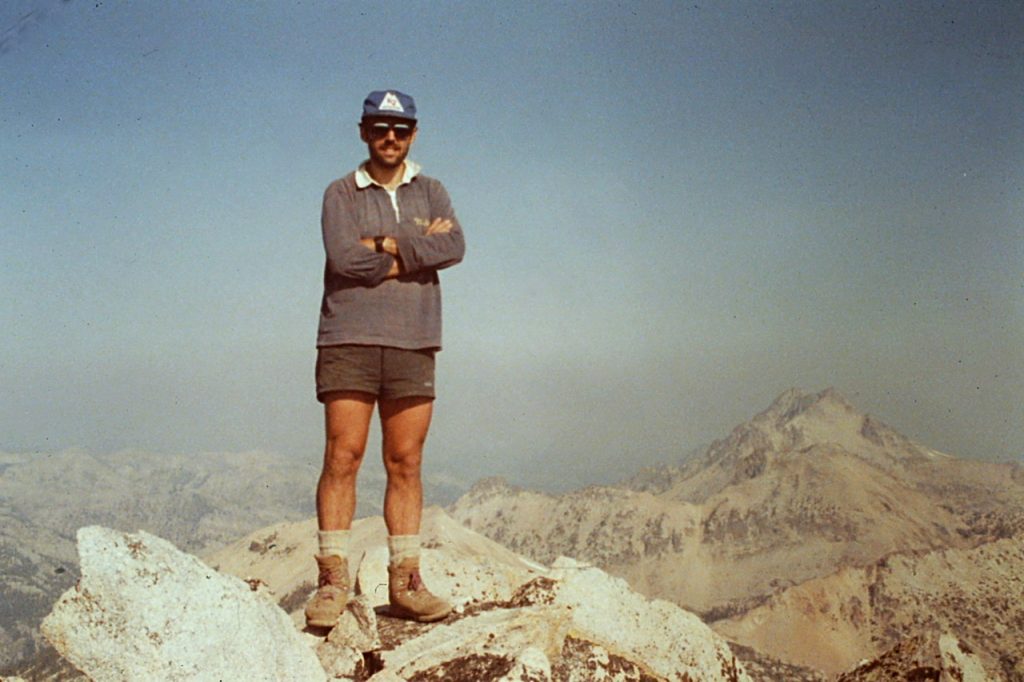 On the summit of Glens Peak.