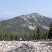 Chinook Mountain ciewed from Peak 8722. John Platt Photo