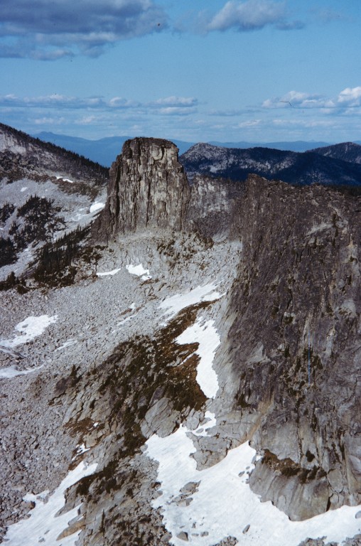 Chimney Rock from Mount Roothan.