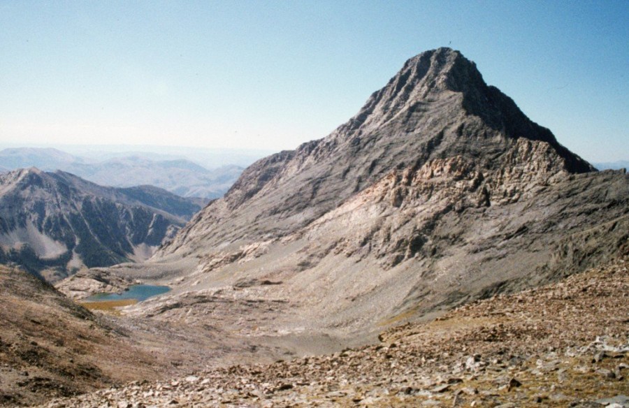 Cobb Peak from Old Hyndman Peak.