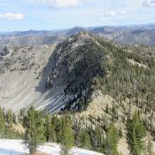 Collie Lake Peak. Brett Sergenian Photo