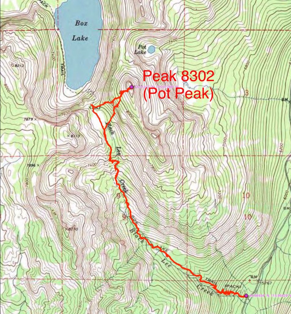 John Platt’s GPS track.