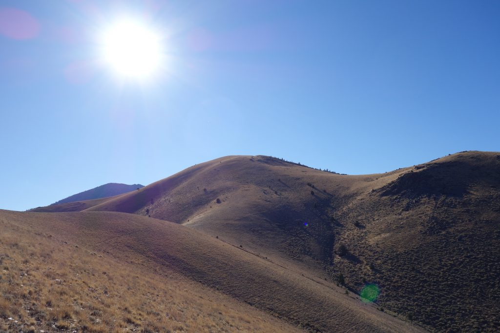 Lead Mountain from a point northeast of the summit. Paul Leclerc Photo