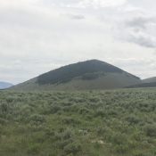 Fawn Peak viewed from the north.