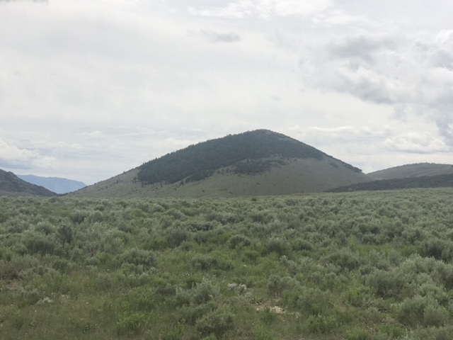 Fawn Peak viewed from the north.