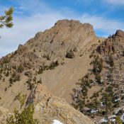 Ursa Peak from Trail Creek. Brett Sergenian Photo