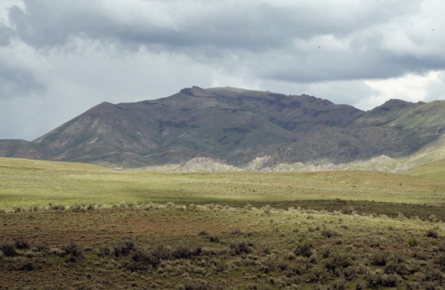Danskin Mountain from the south.