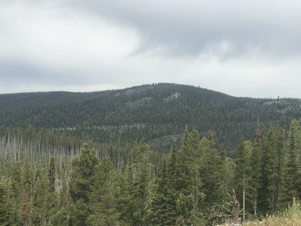 Deep Creek Ridge viewed from Lake Mountain.