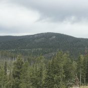 Deep Creek Ridge viewed from Lake Mountain.