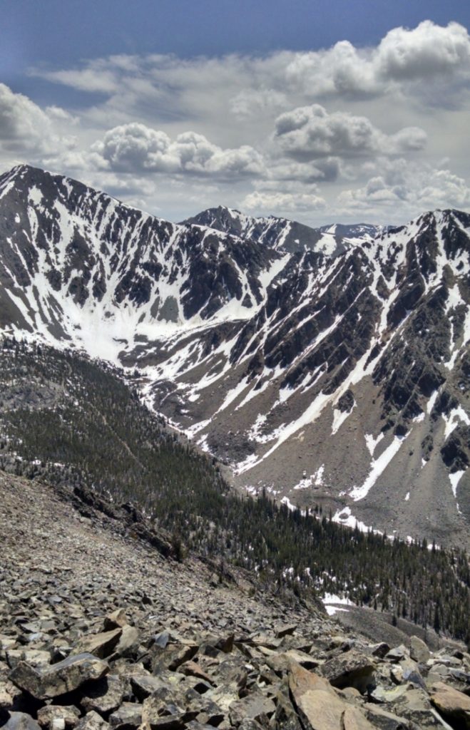 Summit view of Lem Peak. Jeff Hunteman Photo 