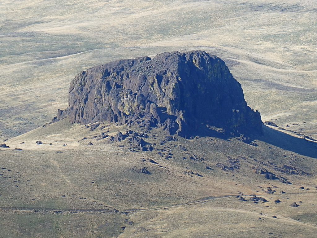 Peak 4540 viewed from French John Hill.