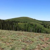 Trapper Peak viewed from FS-538.