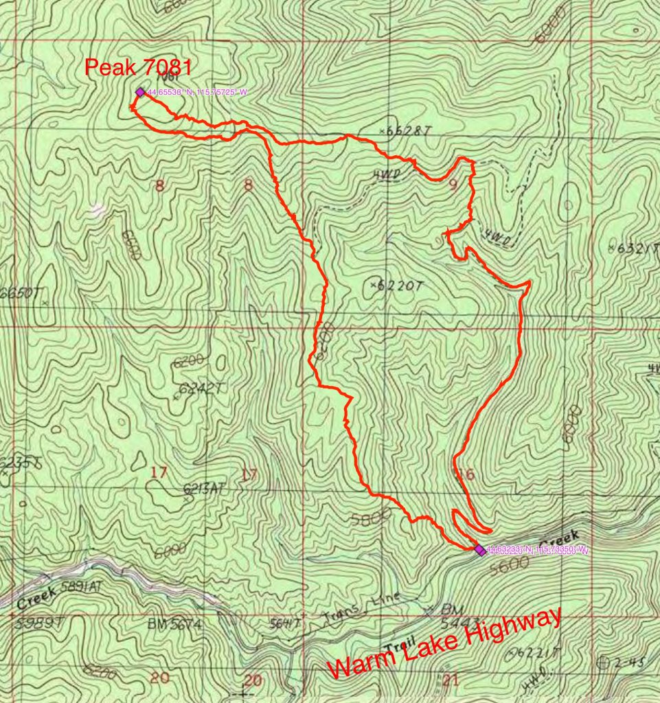 John Platt’s GPS track.