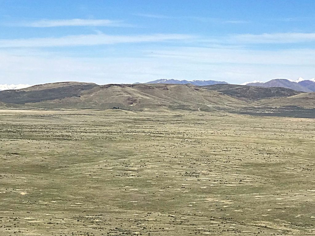 The Timmerman Hills viewed from the south.