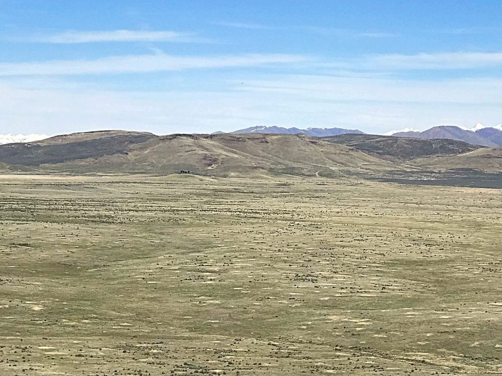 The Timmerman Hills viewed from the south.