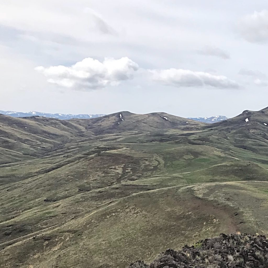 Peak 6380 from Piute Butte.