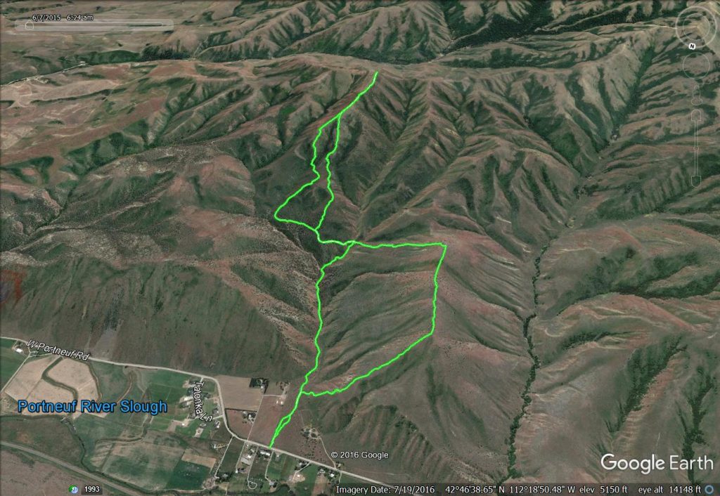 Peaks 5762 and 6495 via loop route. Tracks - Margo Mandella