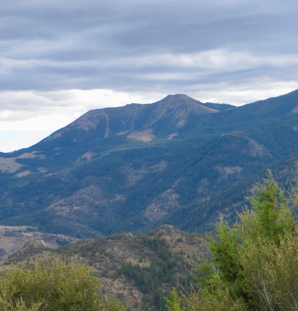 Hayden Peak from the west. Steve Mandella photo. 