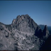 Knuckle Peak from Ramshorn Peak.