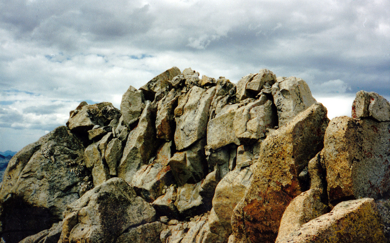 The summit of Brocky Peak. Rick Baugher Photo