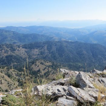 Summit Marker, Stouts Mountain. Photo - Steve Mandella