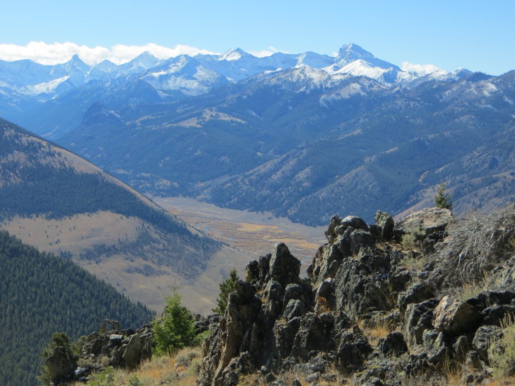 Beautiful views from the ascent of Wildhorse Peak - Steve Mandella photo. 