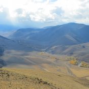 Peak 8700 and the Big Lost River Valley. Steve Mandella photo.