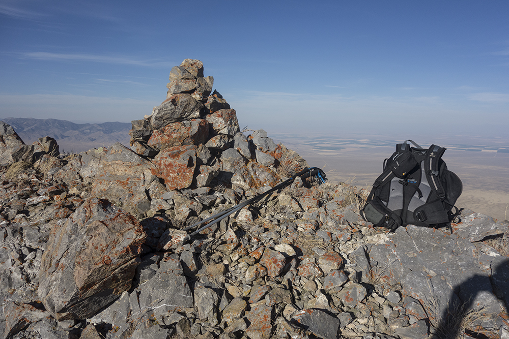 The summit. Larry Prescott Photo