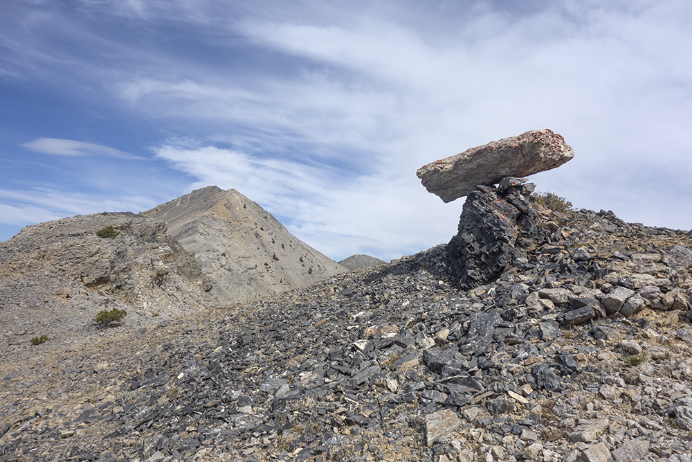 The Lemhi's own Balanced Rock. Larry Prescott photo.