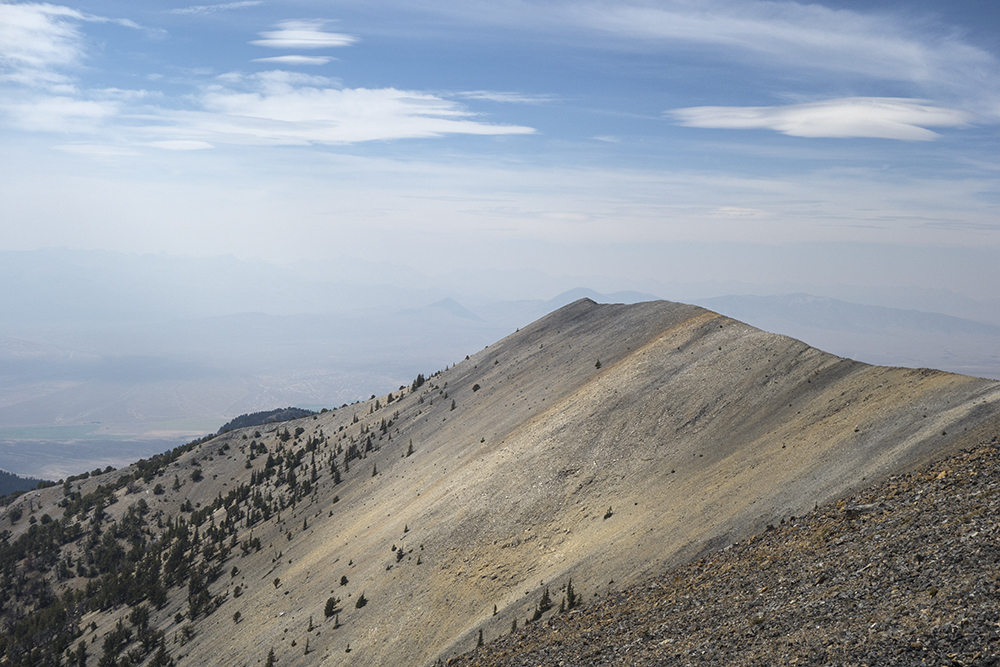 West ridge of Peak 10681. Larry Prescott photo.