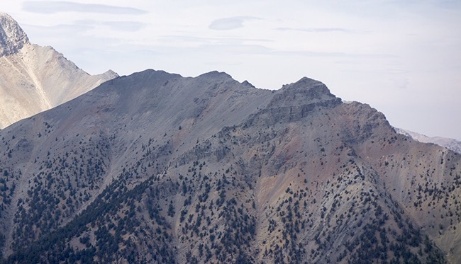 The Clapper from Peak 10681. Larry Prescott Photo 