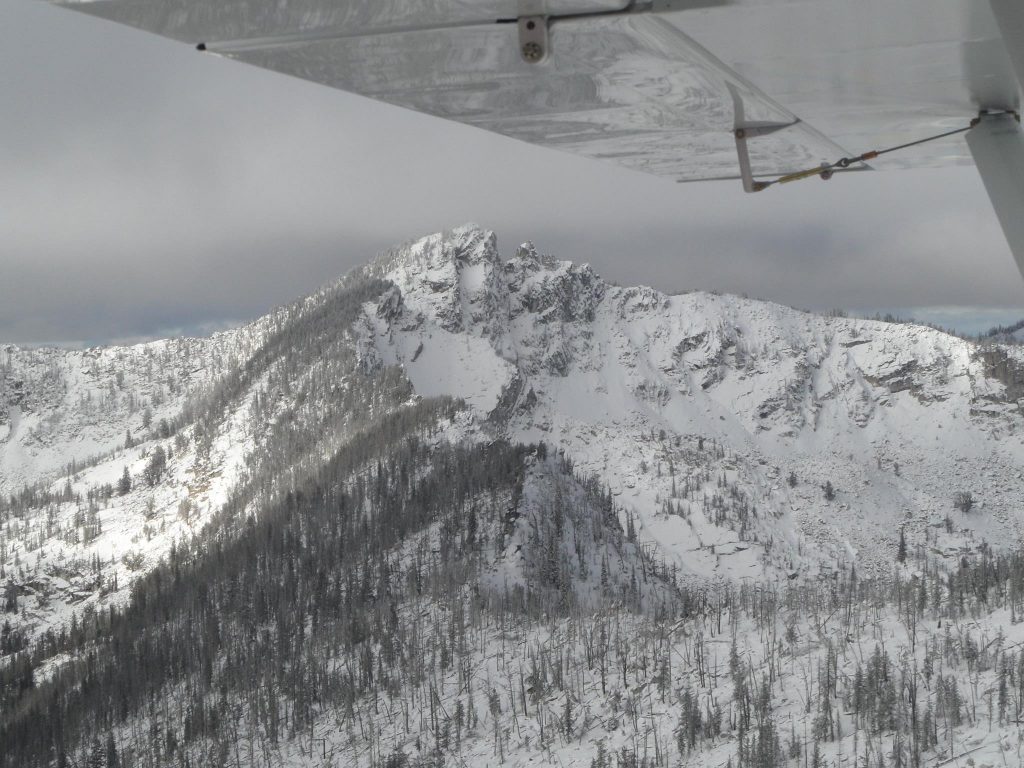 Nick Peak from the east. John Platt Photo