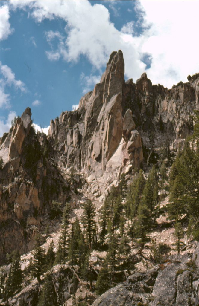 Another unclimbed pinnacle near Peak 9780. Bob Boyles Photo 